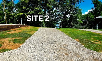 Site #2 Lakeview Campsite | Full Hookup | Small RVs