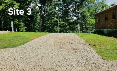 Site #3 Lakeview Campsite | Full Hookup | Small RVs